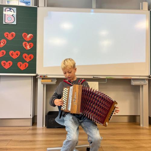 Tobias mit dem „Ziacha“