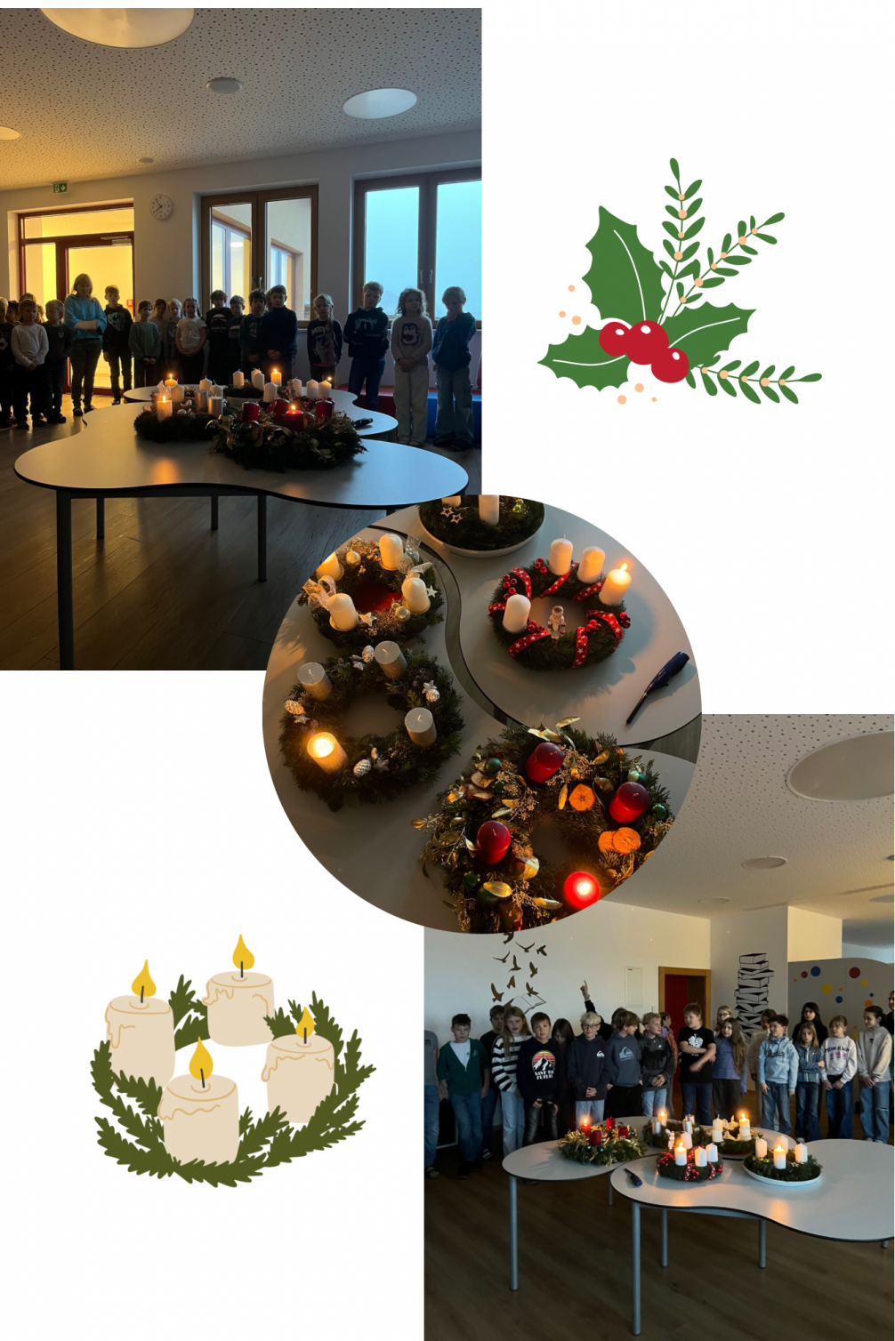 Adventkranzweihe Bilder