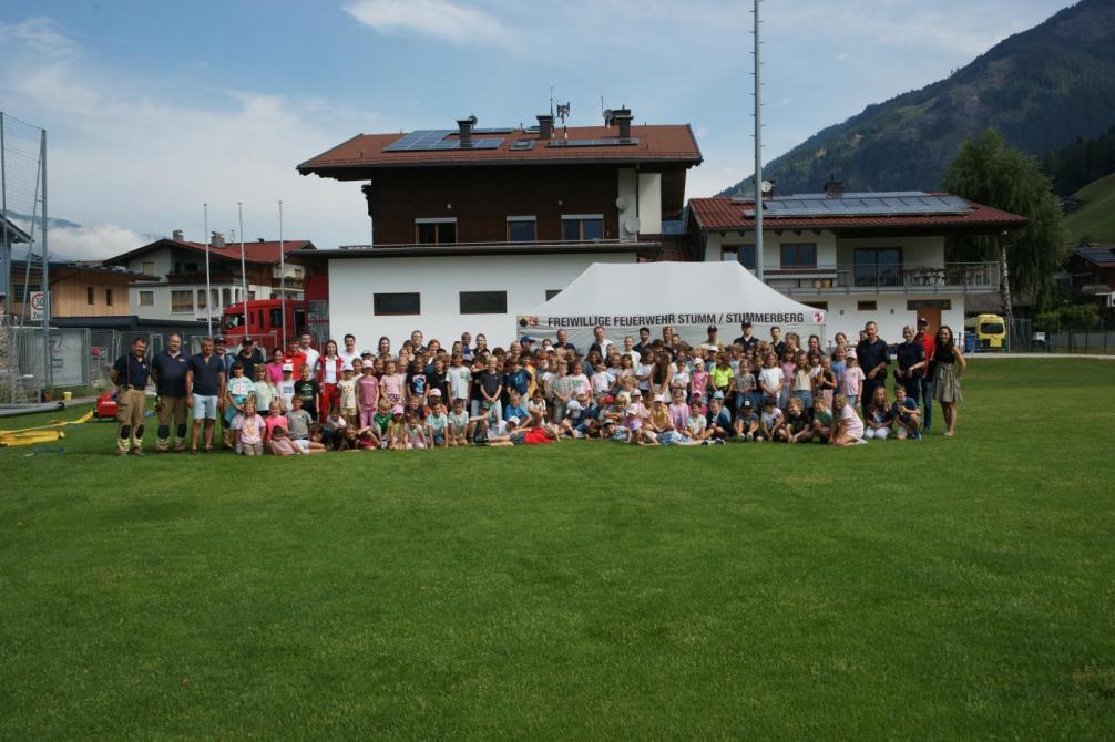 Gruppenfoto Blaulichttag